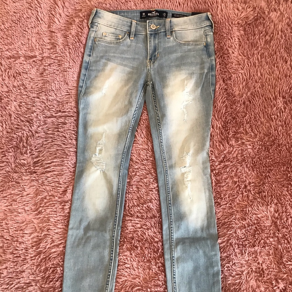 Hollister light wash jeans